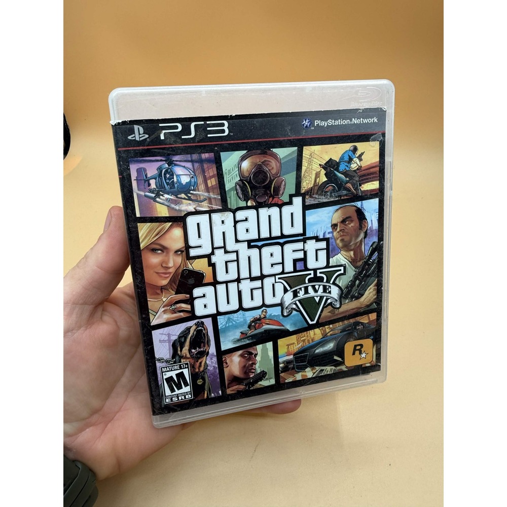 Grand Theft Auto V GTA 5 Sony PlayStation 3 PS3 Rockstar Games Action Adventure